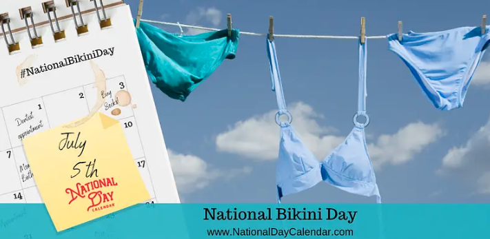 National bikini day nationalcalendar.com